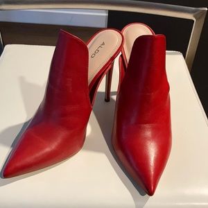 Size 9 Red heel from Aldo